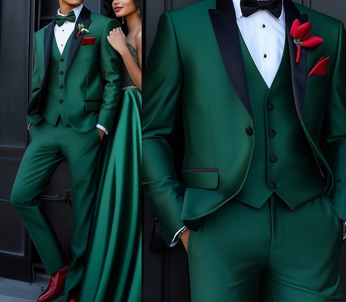 Men's Suits Slim Fit Peak Lapel Formal Wedding Business Casual Single Breasted
Men's Suits Slim Fit Peak Lapel Formal Wedding Business Casual Single Breasted