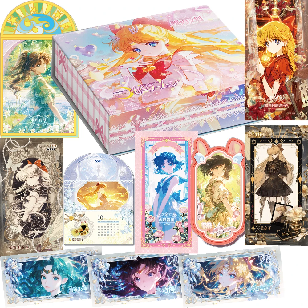 Magical Girl Anime Sailor Moon Collection Cards Cartoon Vitality and Cuteness Q-version Characters Portrait Card Birthday Gifts
Magical Girl Anime Sailor Moon Collection Cards Cartoon Vitality and Cuteness Q-version Characters Portrait Card Birthday Gifts