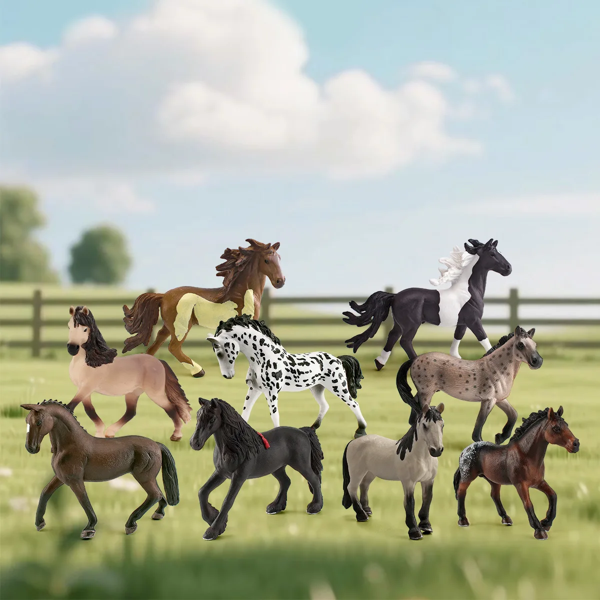 Mini Appaloosa Tennessee Walking Horse Pinto Stallion Model Realistic Wild Animal Figurine Desktop Decoration Ornament
Mini Appaloosa Tennessee Walking Horse Pinto Stallion Model Realistic Wild Animal Figurine Desktop Decoration Ornament