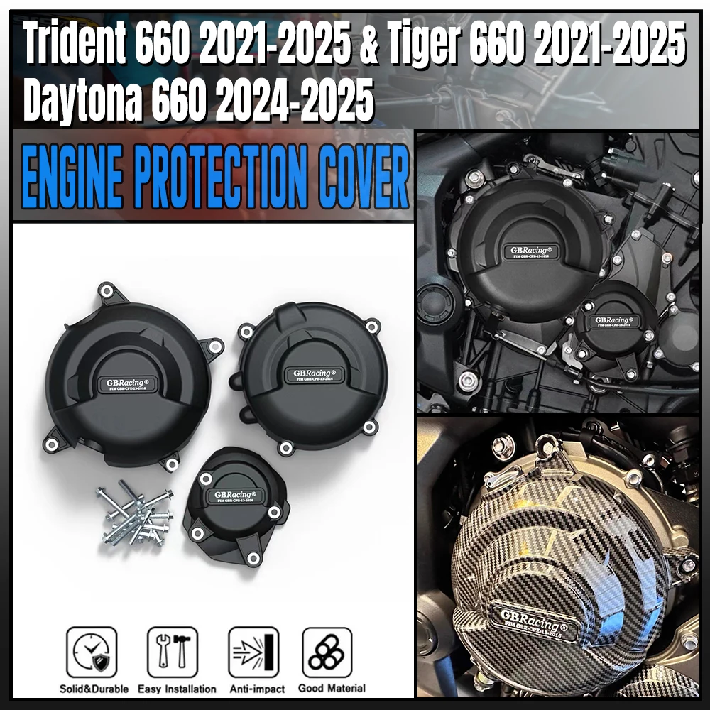 Motorcycle Engine Cover Protection For Triumph Trident 660 & Tiger 660 2021 2022 2023 2024 2025 Daytona 660 2024-2025 GB Racing
Motorcycle Engine Cover Protection For Triumph Trident 660 & Tiger 660 2021 2022 2023 2024 2025 Daytona 660 2024-2025 GB Racing