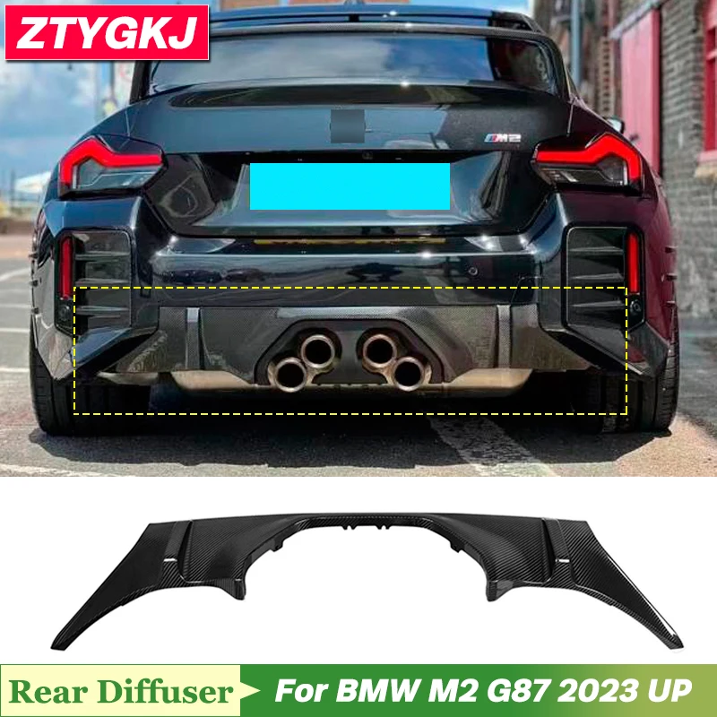 Dry Carbon Fiber Material Rear Bumper Lip Diffuser For BMW M2 G87 Tuning 2023 Up
Dry Carbon Fiber Material Rear Bumper Lip Diffuser For BMW M2 G87 Tuning 2023 Up