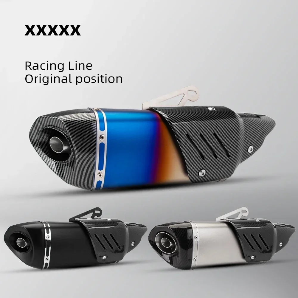 Motorcycle modify motocross Exhaust Muffler universal motorcycle Exhaust muffler 51MM For z900 zx6r zx4r z400 R7 ADV
Motorcycle modify motocross Exhaust Muffler universal motorcycle Exhaust muffler 51MM For z900 zx6r zx4r z400 R7 ADV