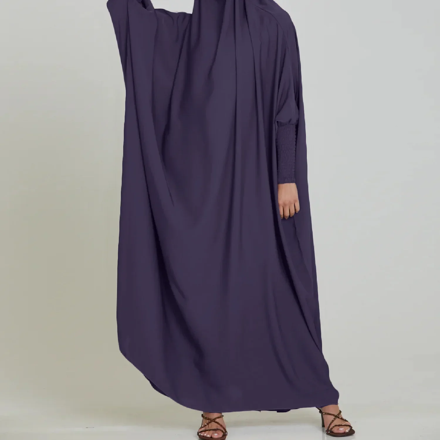 Prayer Garment Abaya Muslim Women Dress Long Khimar Ramadan Gown Abaya Skirt Islamic Clothes Solid Color Malay-Indonesia Evening
Prayer Garment Abaya Muslim Women Dress Long Khimar Ramadan Gown Abaya Skirt Islamic Clothes Solid Color Malay-Indonesia Evening