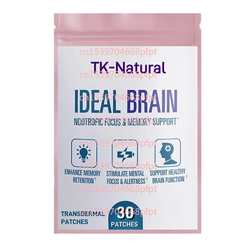 30 Patches Ideal Brain Transdermal Patches With B Vitamins, Alpha-GPC for Nootropic Focus and Memory Support
30 Patches Ideal Brain Transdermal Patches With B Vitamins, Alpha-GPC for Nootropic Focus and Memory Support
