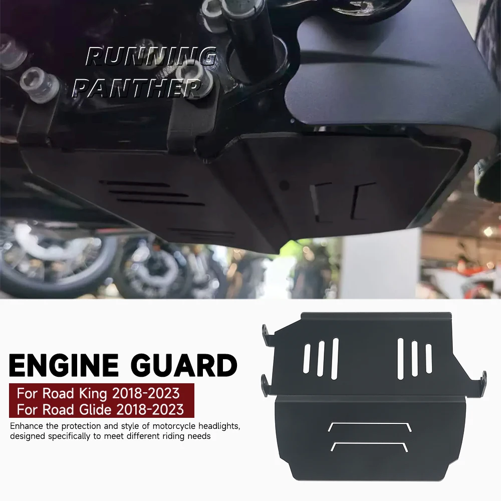 Motorcycle Engine Chassis Guard For Harley Road King/Touring Model/Road Glide/Street Glide 2018-2023 Skid Plate Lower Protector
Motorcycle Engine Chassis Guard For Harley Road King/Touring Model/Road Glide/Street Glide 2018-2023 Skid Plate Lower Protector