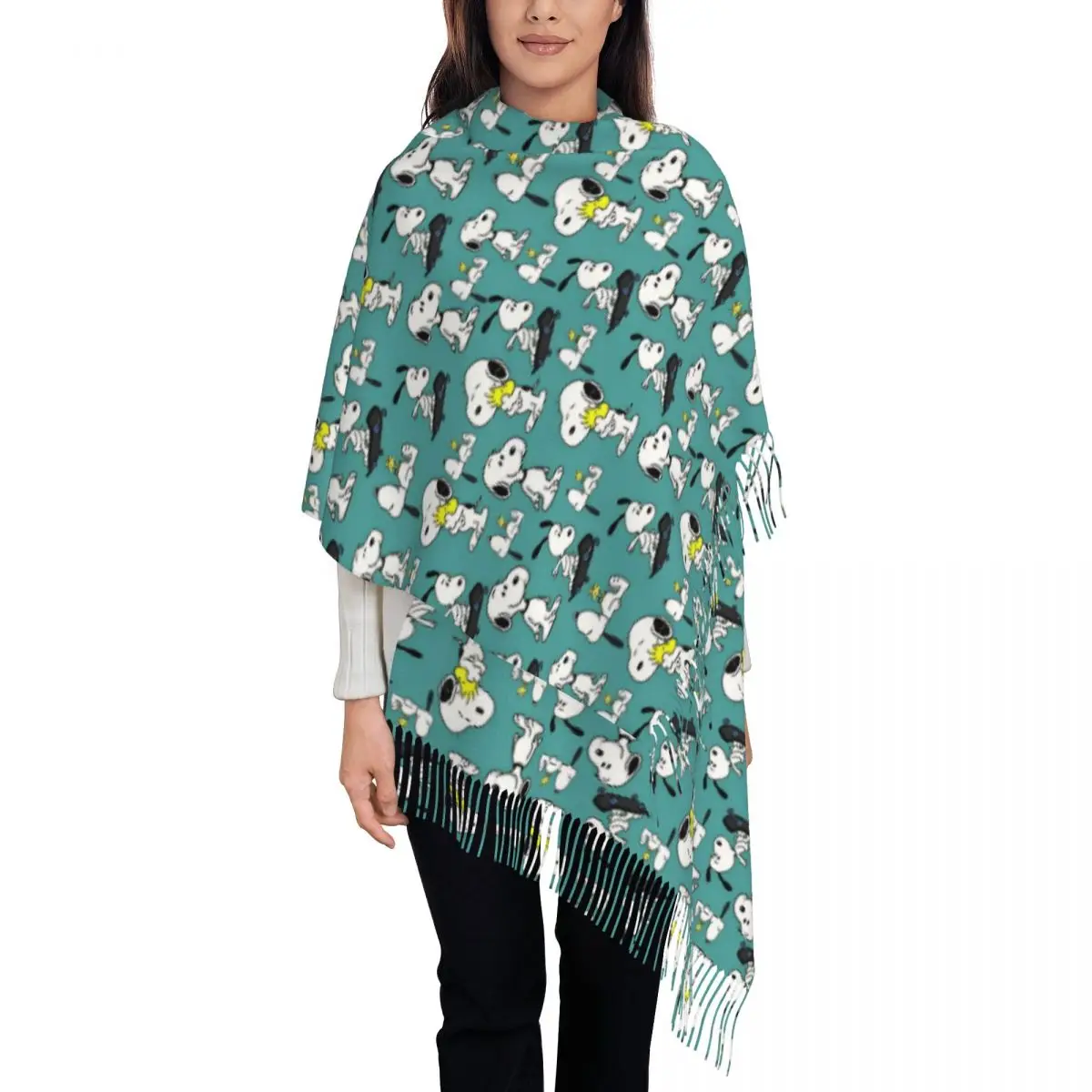 Шарф на заказ для женщин, длинный зимне-осенний теплый платок с кисточками, унисекс, шарфы с комиксами и собаками в стиле аниме Kawaii
Шарф на заказ для женщин, длинный зимне-осенний теплый платок с кисточками, унисекс, шарфы с комиксами и собаками в стиле аниме Kawaii