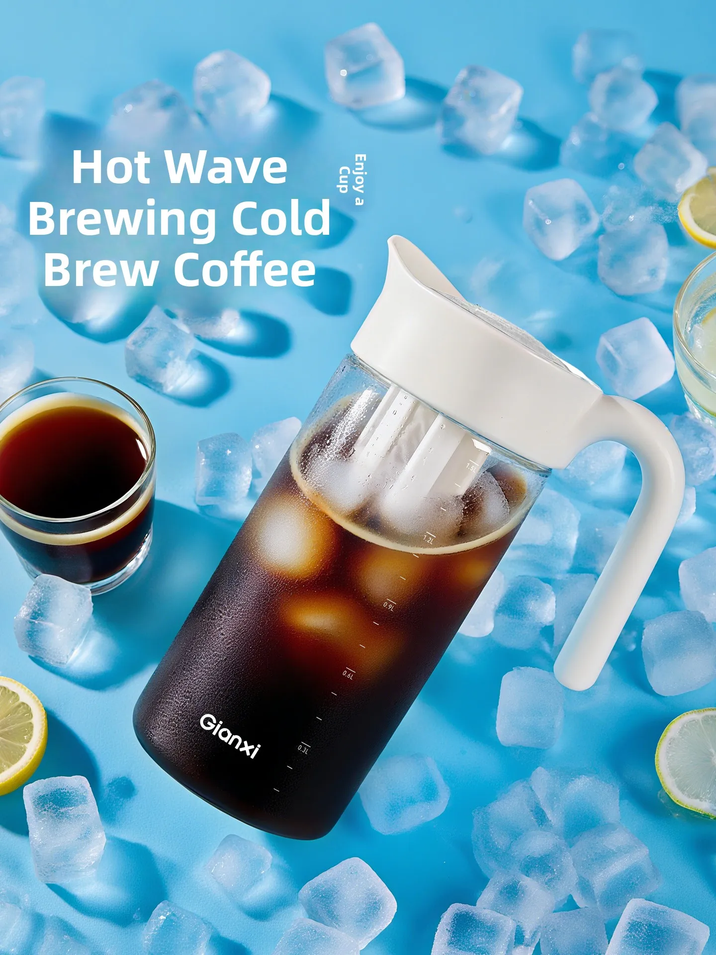 Large Capaci Cold Brew Coffee Pot Glass Extraction Sle Coffee Pot Home Use Cold Steep Pot Gianxi Nordic Sle Coffee Equi...
Large Capaci Cold Brew Coffee Pot Glass Extraction Sle Coffee Pot Home Use Cold Steep Pot Gianxi Nordic Sle Coffee Equi...