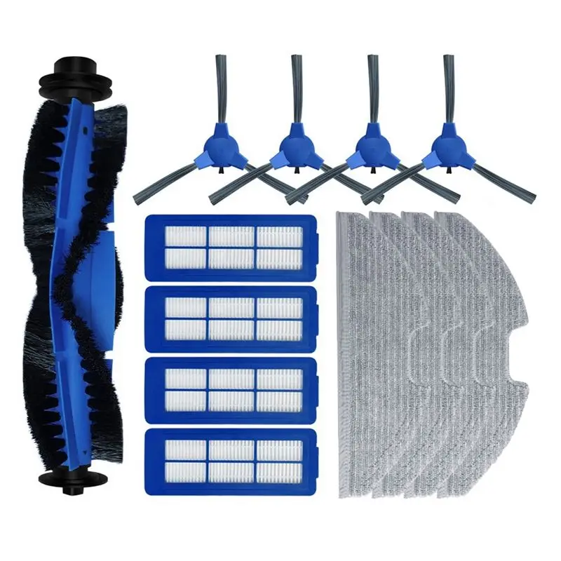 Запасные части BAAU для робота-пылесоса Eufy Robovac G10 G30 Hybrid: HEPA-фильтр, салфетки для мытья, основная и боковые щетки
Запасные части BAAU для робота-пылесоса Eufy Robovac G10 G30 Hybrid: HEPA-фильтр, салфетки для мытья, основная и боковые щетки