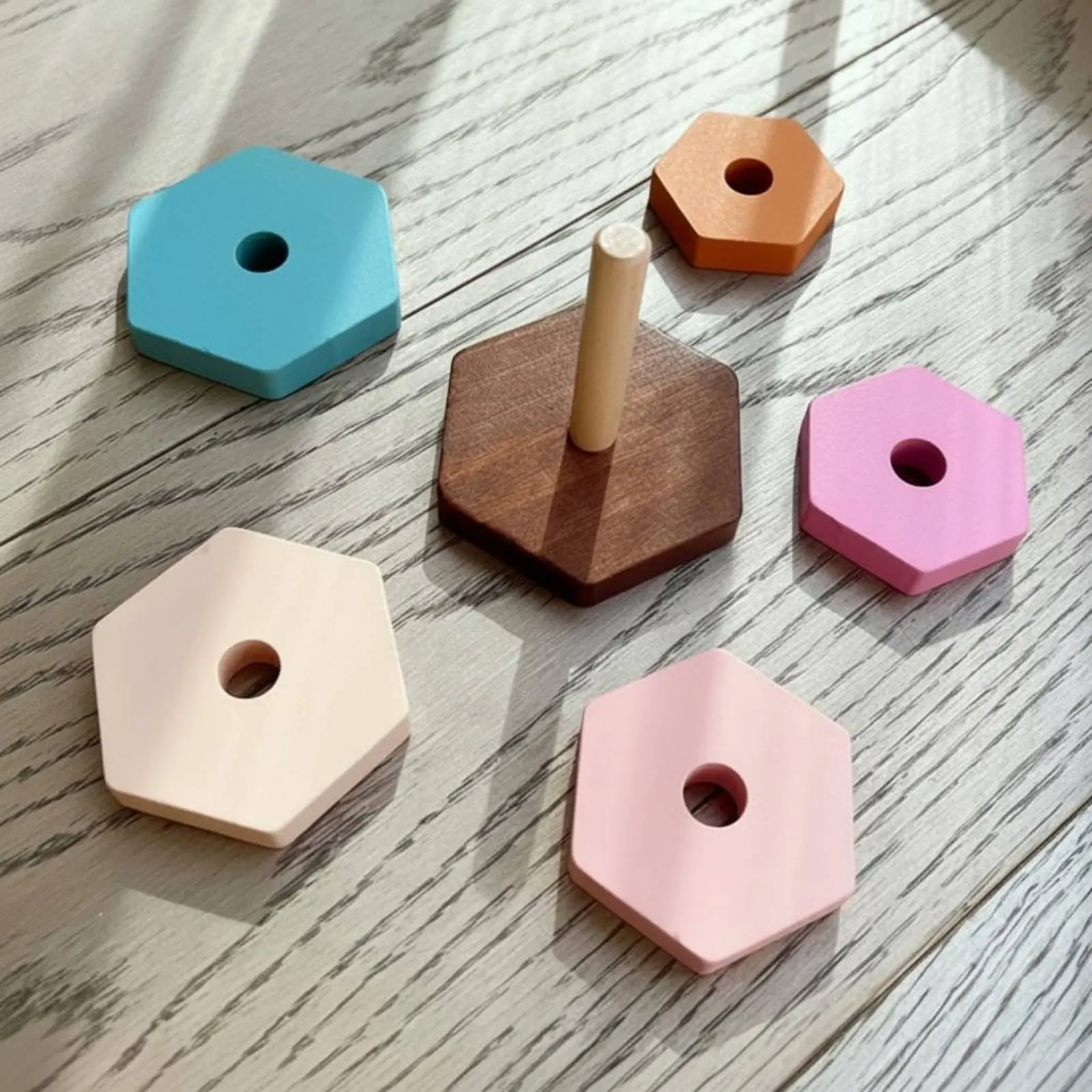Rainbow Hoop Assembler Multifunctional Rainbow Nesting Blocks Wooden Nesting Toy Paint Educational Learning Toy
Rainbow Hoop Assembler Multifunctional Rainbow Nesting Blocks Wooden Nesting Toy Paint Educational Learning Toy