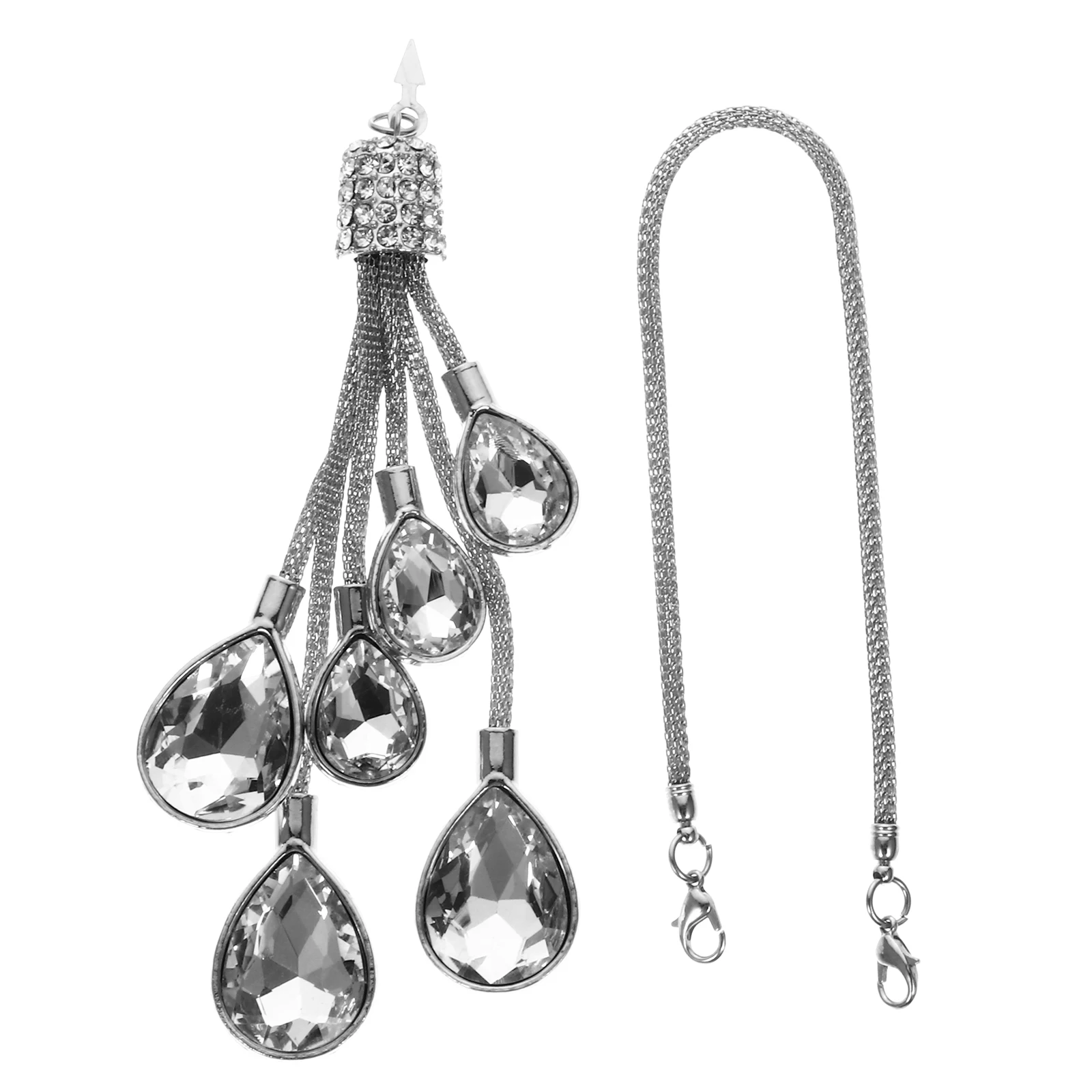 Rearview Mirror Pendant Car Decor Hanging nament Rhinestone White Supply Wallet Adornment Fashion Zinc Alloy Crystal
Rearview Mirror Pendant Car Decor Hanging nament Rhinestone White Supply Wallet Adornment Fashion Zinc Alloy Crystal