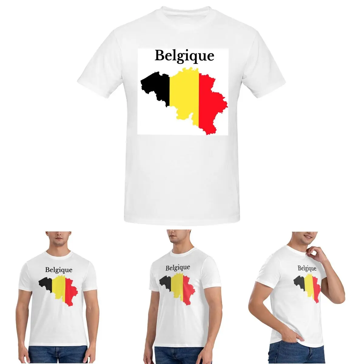 Футболка с дизайном карты Бельгии во французском стиле для мужчин, хлопковые футболки большого размера, мужские летние топы с короткими рукавами и круглым вырезом
Футболка с дизайном карты Бельгии во французском стиле для мужчин, хлопковые футболки большого размера, мужские летние топы с короткими рукавами и круглым вырезом