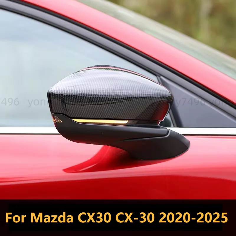 Car Upgrade For Mazda CX-30 2020-2025 Carbon Fiber Side Rearview Mirror Cover Cap Protector Exterior Accessories Sticker
Car Upgrade For Mazda CX-30 2020-2025 Carbon Fiber Side Rearview Mirror Cover Cap Protector Exterior Accessories Sticker