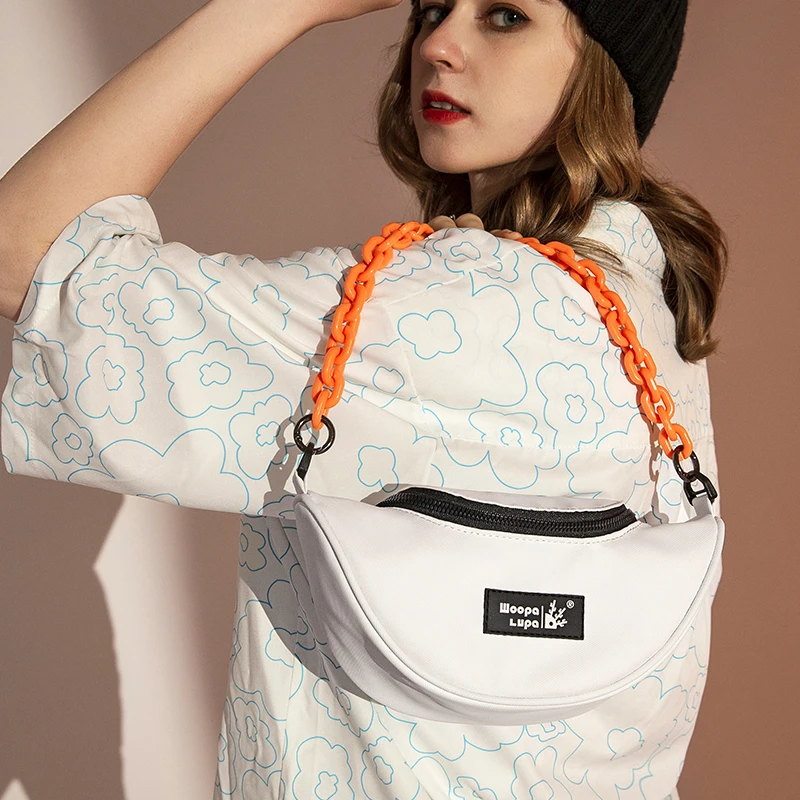 Woman Canvas Chest Bags Fashion Waist Bag For Woman Casual Leather Half Moon Bags Young Girl Outdoor Travel Crossbody Pack
Woman Canvas Chest Bags Fashion Waist Bag For Woman Casual Leather Half Moon Bags Young Girl Outdoor Travel Crossbody Pack