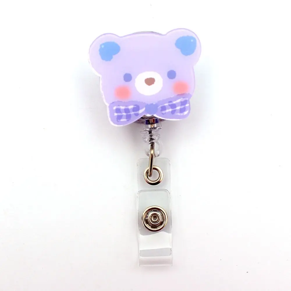 Bear Name Tag Stationery Nurse Doctor School Supplies Name Card Holder Badge Holder Retractable Badge Reel ID Card Clips
Bear Name Tag Stationery Nurse Doctor School Supplies Name Card Holder Badge Holder Retractable Badge Reel ID Card Clips