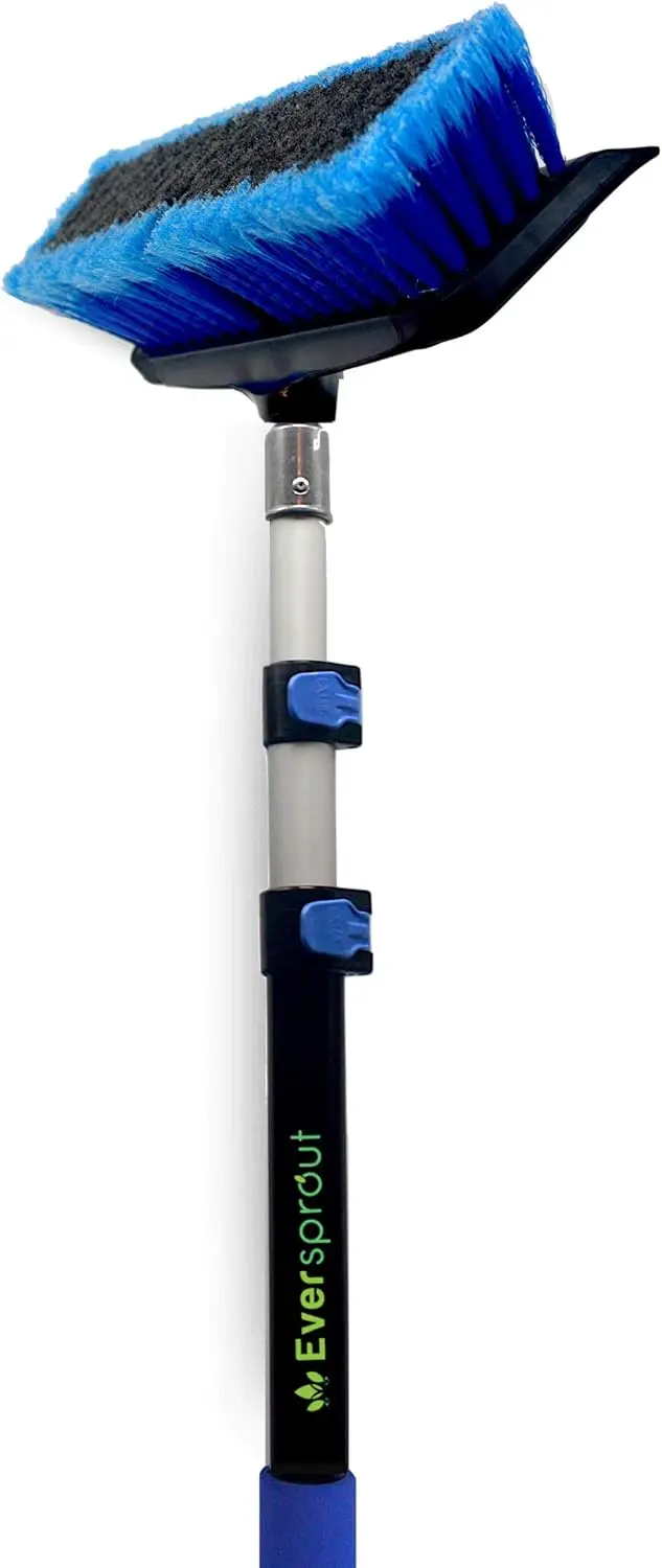 5-12 Ft Car Wash Brush with Soft Bristles, Lightweight Pole, Multi-Purpose for RV Truck Boat Solar Panel Cleaning
5-12 Ft Car Wash Brush with Soft Bristles, Lightweight Pole, Multi-Purpose for RV Truck Boat Solar Panel Cleaning