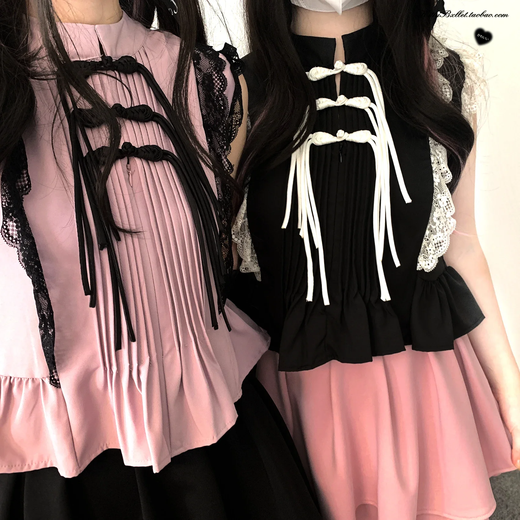 Japanese Lolita Y2k Aesthetic Lace Ruffle Edge Sleeveless Women Blouse Summer New Frog Y2k Shirts for Women Blusas De Mujer
Japanese Lolita Y2k Aesthetic Lace Ruffle Edge Sleeveless Women Blouse Summer New Frog Y2k Shirts for Women Blusas De Mujer