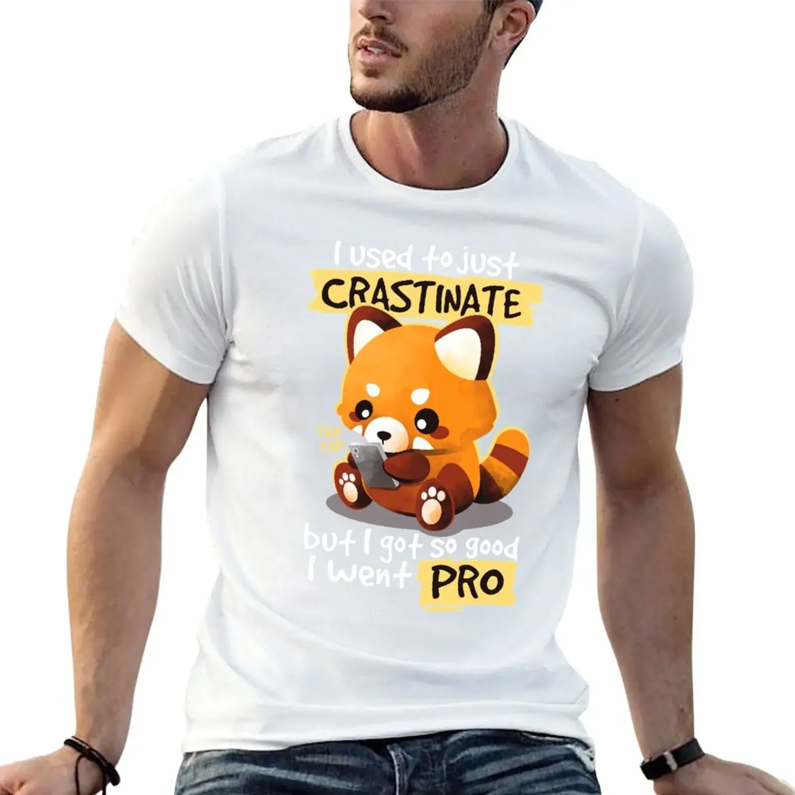 Procrastinator red panda T-Shirt vintage graphic tee cotton man t-shirts vintage anime shirt T-shirt men
Procrastinator red panda T-Shirt vintage graphic tee cotton man t-shirts vintage anime shirt T-shirt men