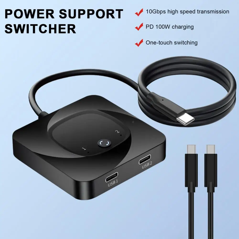1 Set Bidirectional Switcher 8K@60HZ USB-C KVM Switcher Box PD100W Charging 10Gbps Transmission Switcher for Phone Computer
1 Set Bidirectional Switcher 8K@60HZ USB-C KVM Switcher Box PD100W Charging 10Gbps Transmission Switcher for Phone Computer