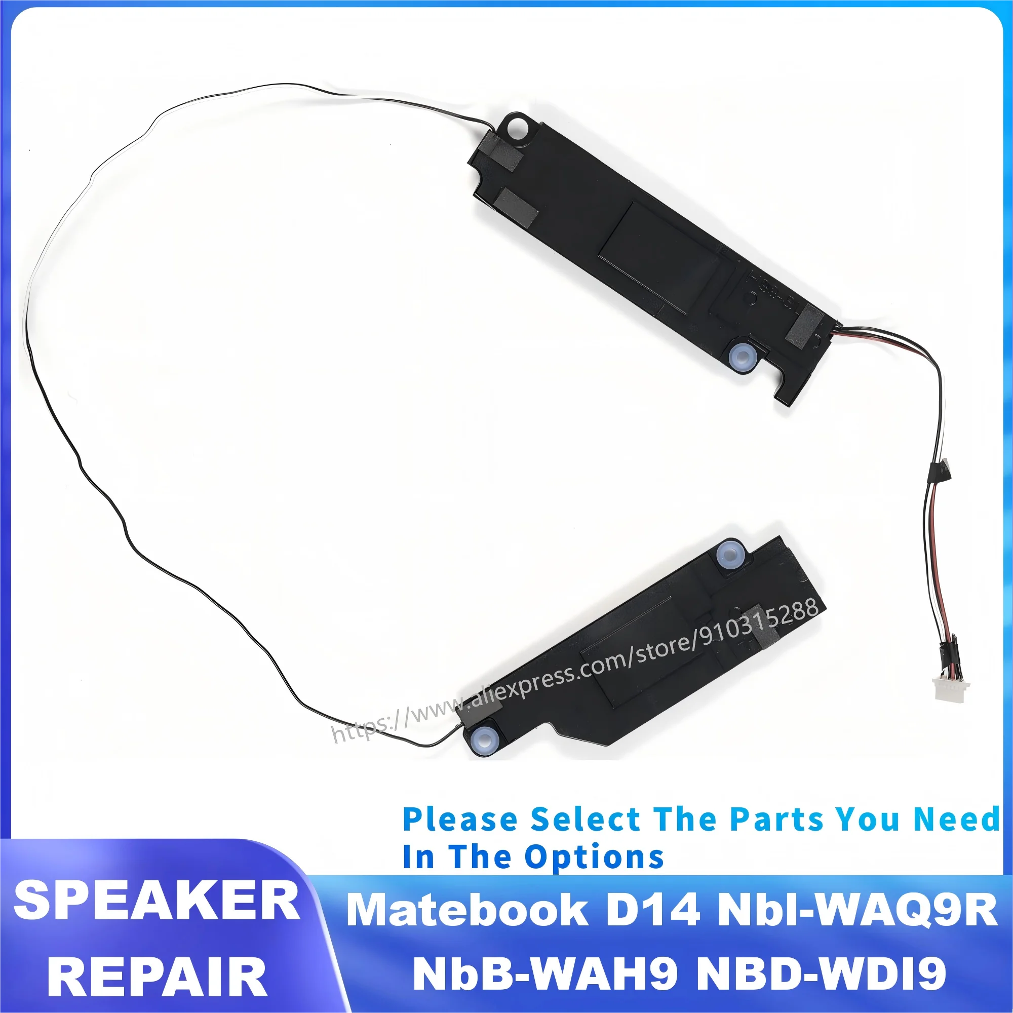 Speaker For Matebook D14 NBL-WFQ9L Nbl-WAQ9R NbB-WAH9 NBD-WDI9 NBD-WDH9 WFH9 WFE9 WAH9P NBB-WAH9 NBF-16 Horn Repair
Speaker For Matebook D14 NBL-WFQ9L Nbl-WAQ9R NbB-WAH9 NBD-WDI9 NBD-WDH9 WFH9 WFE9 WAH9P NBB-WAH9 NBF-16 Horn Repair