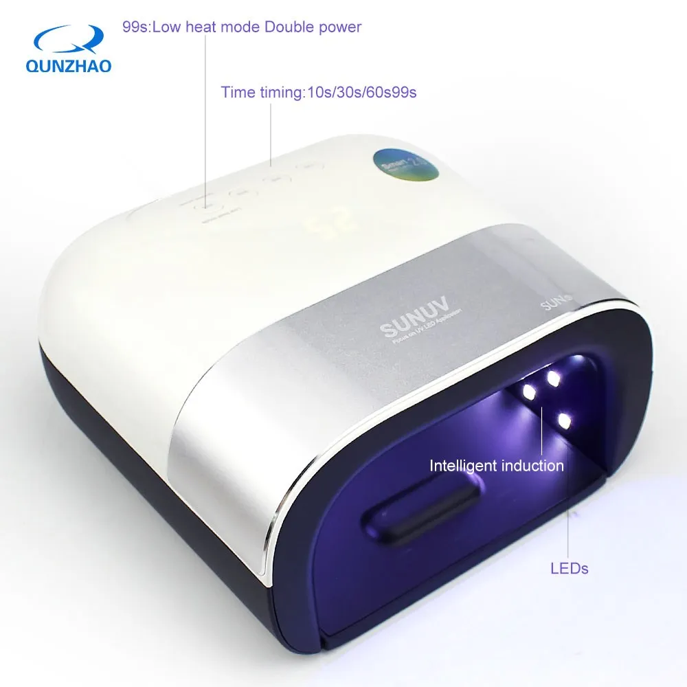 SUN3 Smart 2.0 36 LEDs Nail Lamp Gel Nail Dryer with Smart Timer Memory Cure Light Nail Drying Nail Polish Lamp equipment
SUN3 Smart 2.0 36 LEDs Nail Lamp Gel Nail Dryer with Smart Timer Memory Cure Light Nail Drying Nail Polish Lamp equipment