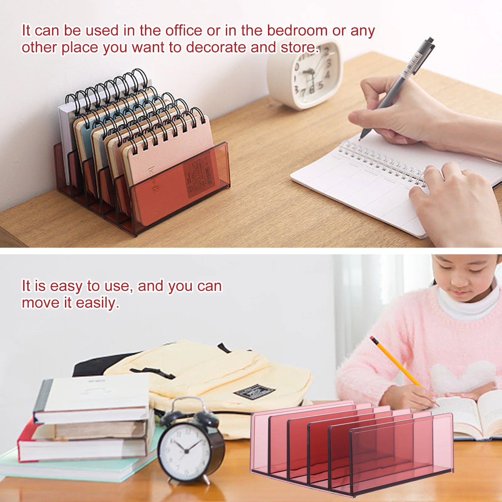 Desktop Book Storage Rack Modern Vertical Design Multi-Functional Organizer for Office Bedroom File Support Shelf Book Sorting
Desktop Book Storage Rack Modern Vertical Design Multi-Functional Organizer for Office Bedroom File Support Shelf Book Sorting