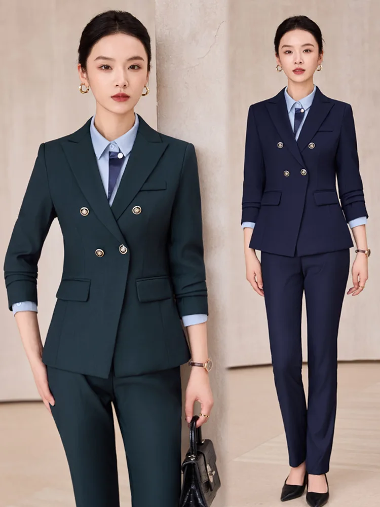 Professional attire for a goddess-like look: business suit for hotel managers, customer service representatives, real estate sal
Professional attire for a goddess-like look: business suit for hotel managers, customer service representatives, real estate sal