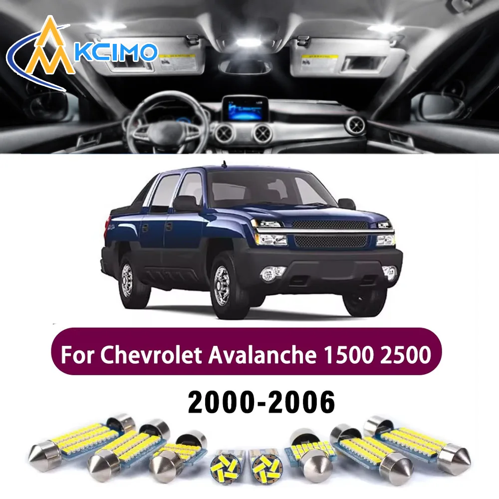 High-Quality Light Bulb For Chevrolet Avalanche 1500 2500 2000-2006 Premium Easy Install Interior Easy Install LED Bright Lights
High-Quality Light Bulb For Chevrolet Avalanche 1500 2500 2000-2006 Premium Easy Install Interior Easy Install LED Bright Lights