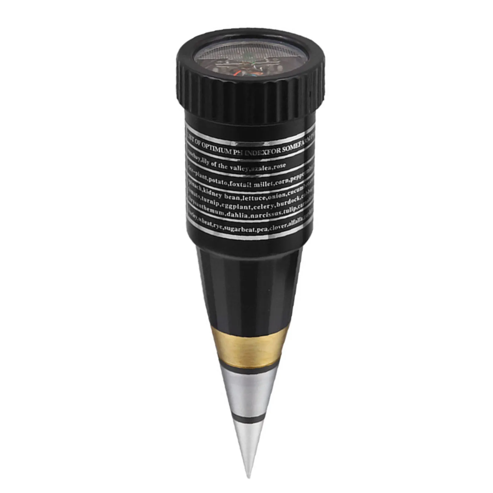 Soil Meter Detector Potted Plants Gardening 3-8 PH 5-50 °C ABS Plastic Metal Trouble-free 205*95*55mm Practical
Soil Meter Detector Potted Plants Gardening 3-8 PH 5-50 °C ABS Plastic Metal Trouble-free 205*95*55mm Practical