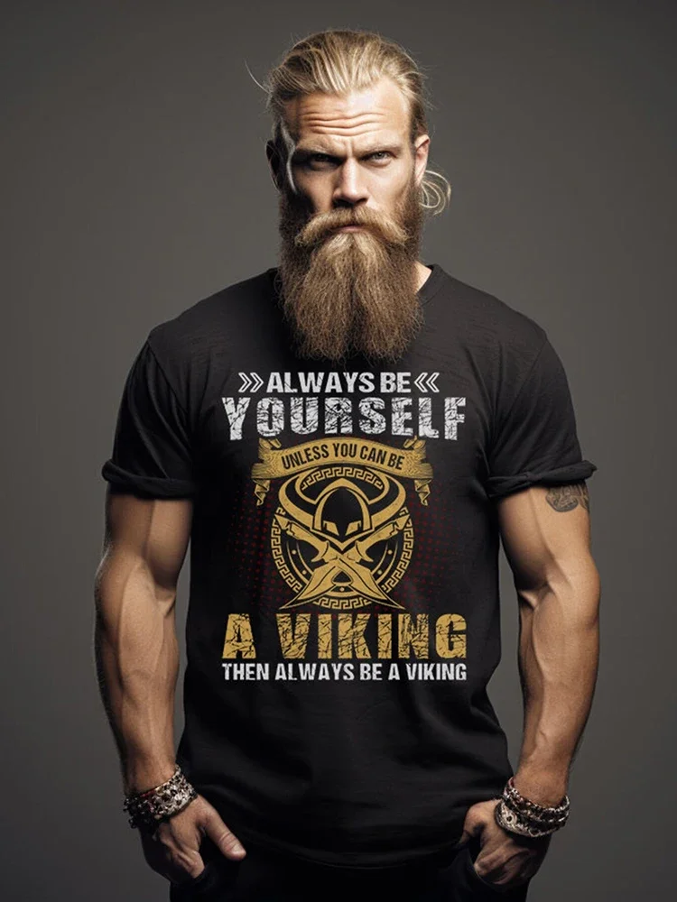 2024 New Viking T-shirt Men's Casual T-shirt Summer Everyday Street Fashion Men's T-shirt Outdoor Running Men's T-shirt 3D Print
2024 New Viking T-shirt Men's Casual T-shirt Summer Everyday Street Fashion Men's T-shirt Outdoor Running Men's T-shirt 3D Print