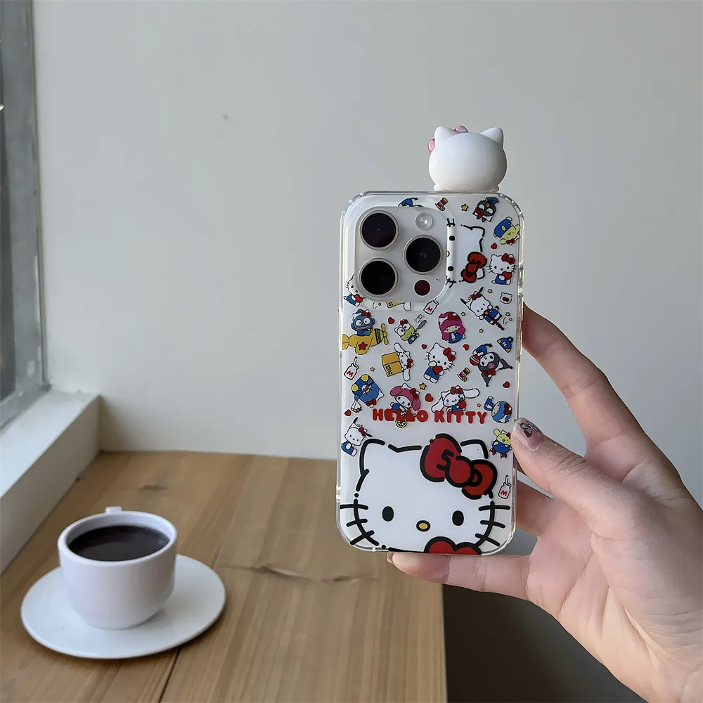 3D Lovely Hello Kitty Bow KT Doll Mini Phone Case for iPhone 16 Pro Max 15 14 Plus 13 12 11 Pro XR XS X Cartoon Cover
3D Lovely Hello Kitty Bow KT Doll Mini Phone Case for iPhone 16 Pro Max 15 14 Plus 13 12 11 Pro XR XS X Cartoon Cover