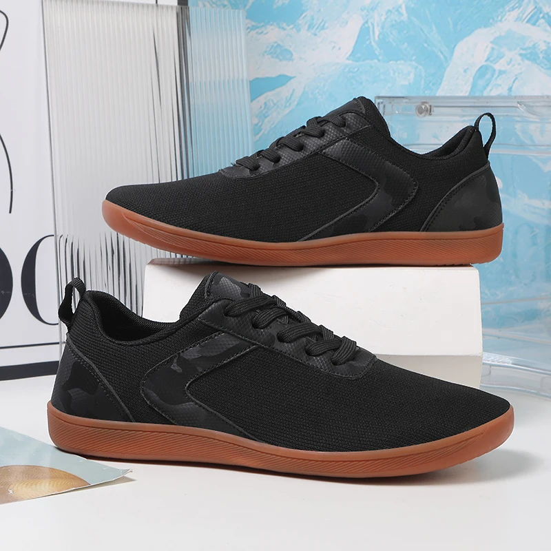 Men's Barefoot Shoes Wide Toe Box Zero Drop Sole Women Men Sneakers for Fitness Running Outdoor Gym Athletic Breathable
Men's Barefoot Shoes Wide Toe Box Zero Drop Sole Women Men Sneakers for Fitness Running Outdoor Gym Athletic Breathable