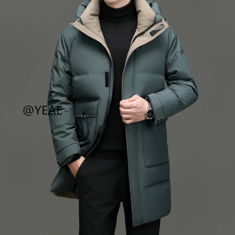 Куртка YEAE мужская с капюшоном, длинная стеганая верхняя одежда, роскошный пуховик на зиму
Куртка YEAE мужская с капюшоном, длинная стеганая верхняя одежда, роскошный пуховик на зиму