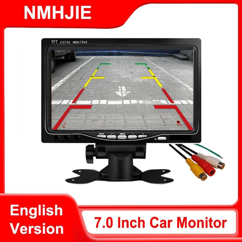 7" Car Monitor 16:9 800*480 Screen With 2 Way Video Input TFT HD Digital For Rear View Camera Parking Backup Reverse
7" Car Monitor 16:9 800*480 Screen With 2 Way Video Input TFT HD Digital For Rear View Camera Parking Backup Reverse
