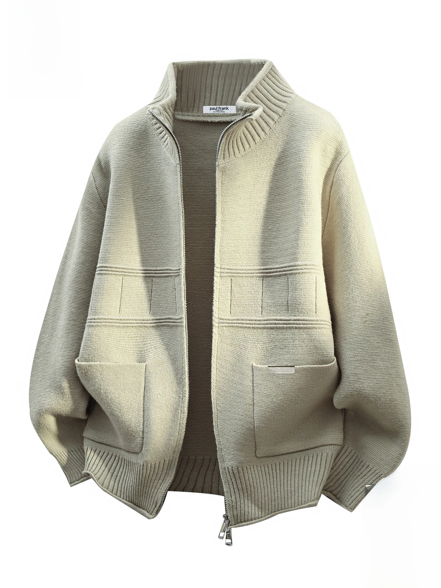 Мужской кардиган Paul Frank в стиле ретро с воротником на молнии, осенне-зимний, повседневный, с длинными рукавами, вязаный жакет для молодежи
Мужской кардиган Paul Frank в стиле ретро с воротником на молнии, осенне-зимний, повседневный, с длинными рукавами, вязаный жакет для молодежи