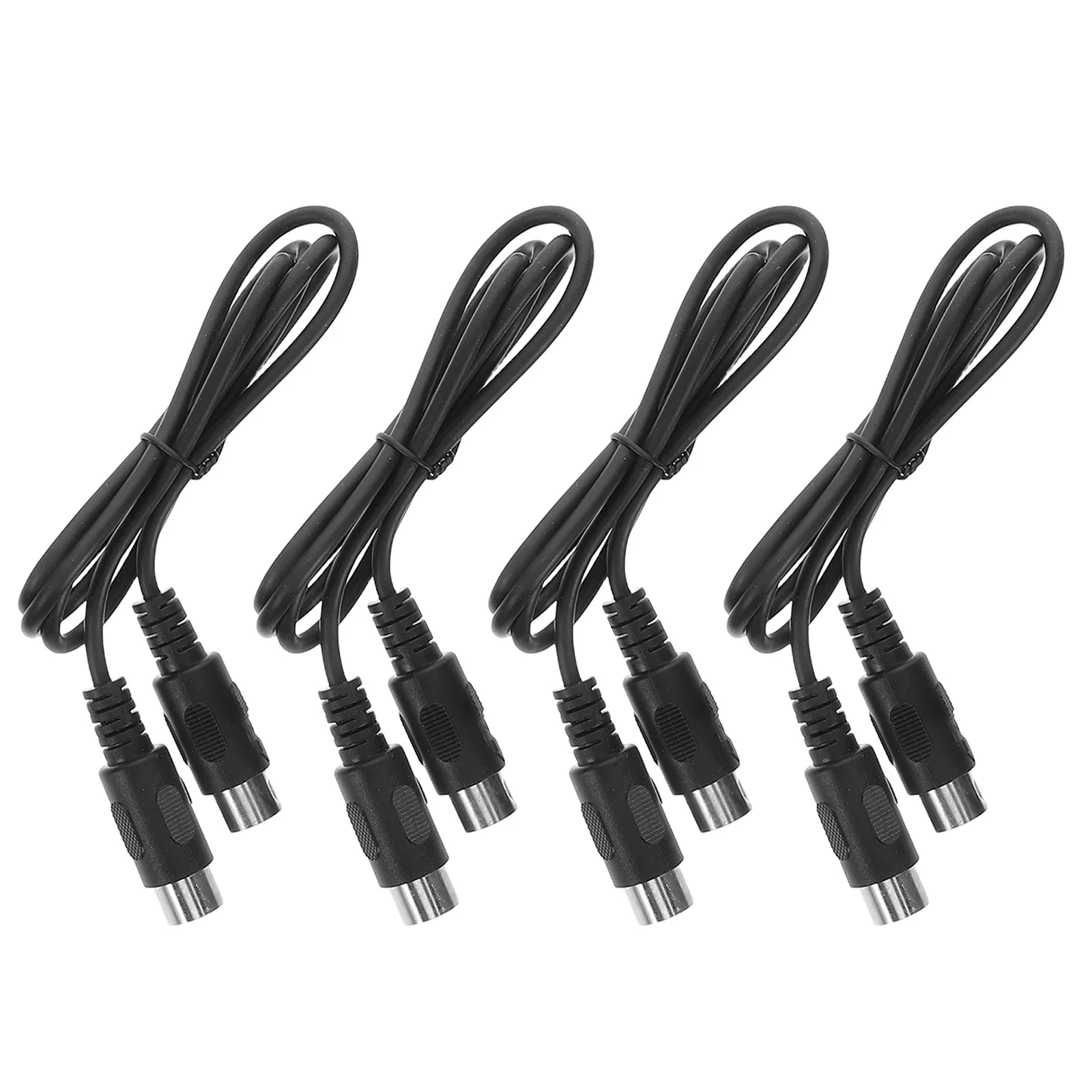 4pcs 5-Pin MIDI Cables Dual Head Black Plastic Audio Adapter for Keyboard 1M Length Instrument Cables Music Editing Line Sturdy
4pcs 5-Pin MIDI Cables Dual Head Black Plastic Audio Adapter for Keyboard 1M Length Instrument Cables Music Editing Line Sturdy
