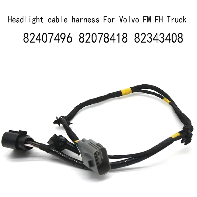 82407496 жгут проводов фар для Volvo FM FH Truck 82078418 82343408, запасные части
82407496 жгут проводов фар для Volvo FM FH Truck 82078418 82343408, запасные части