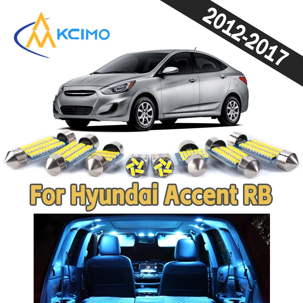 Energy Efficient Car Interior LED Light Bulbs Anti Flicker CANBUS Indoor Reading Lights For Hyundai Accent RB 2012-2017
Energy Efficient Car Interior LED Light Bulbs Anti Flicker CANBUS Indoor Reading Lights For Hyundai Accent RB 2012-2017