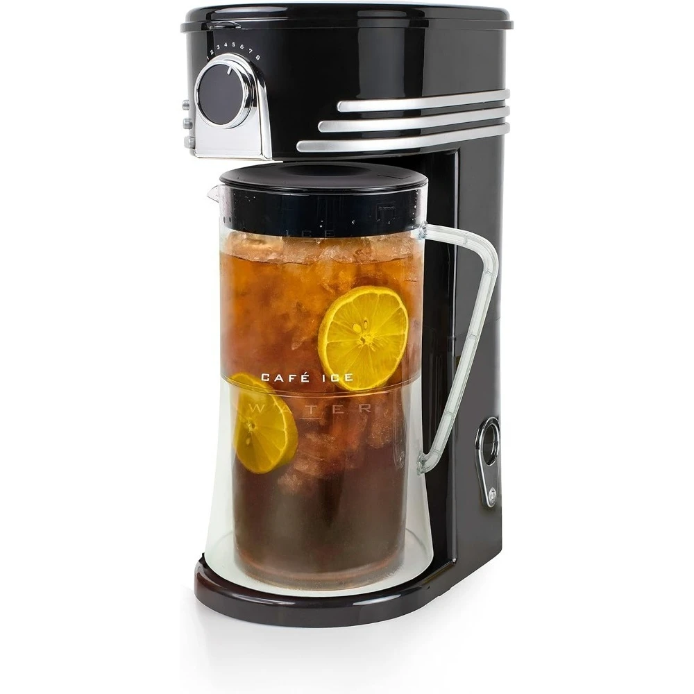 3-Quart Iced Tea & Coffee Maker with Insulated Pitcher, Strength Selector, and Infuser for Lattes, Lemonade, and Flavored
3-Quart Iced Tea & Coffee Maker with Insulated Pitcher, Strength Selector, and Infuser for Lattes, Lemonade, and Flavored
