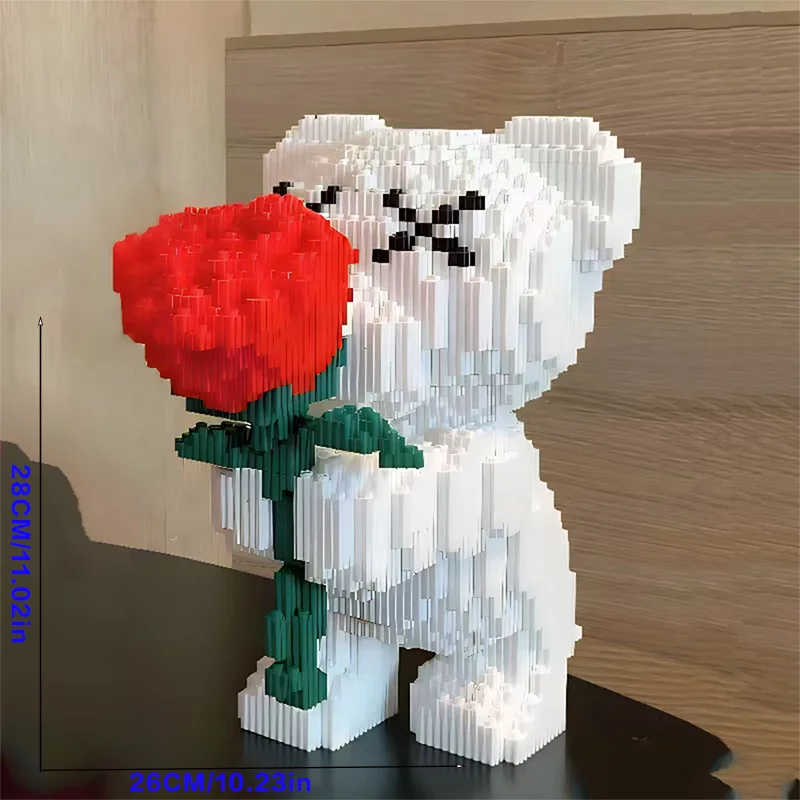 3860 Pieces of DIY Flower Bear Party Supplies Pp Plastic Decoration with Red Roses, Creative Home Office Desk Ornaments, Valentine's Day Birthday Holiday Gifts
3860 Pieces of DIY Flower Bear Party Supplies Pp Plastic Decoration with Red Roses, Creative Home Office Desk Ornaments, Valentine's Day Birthday Holiday Gifts