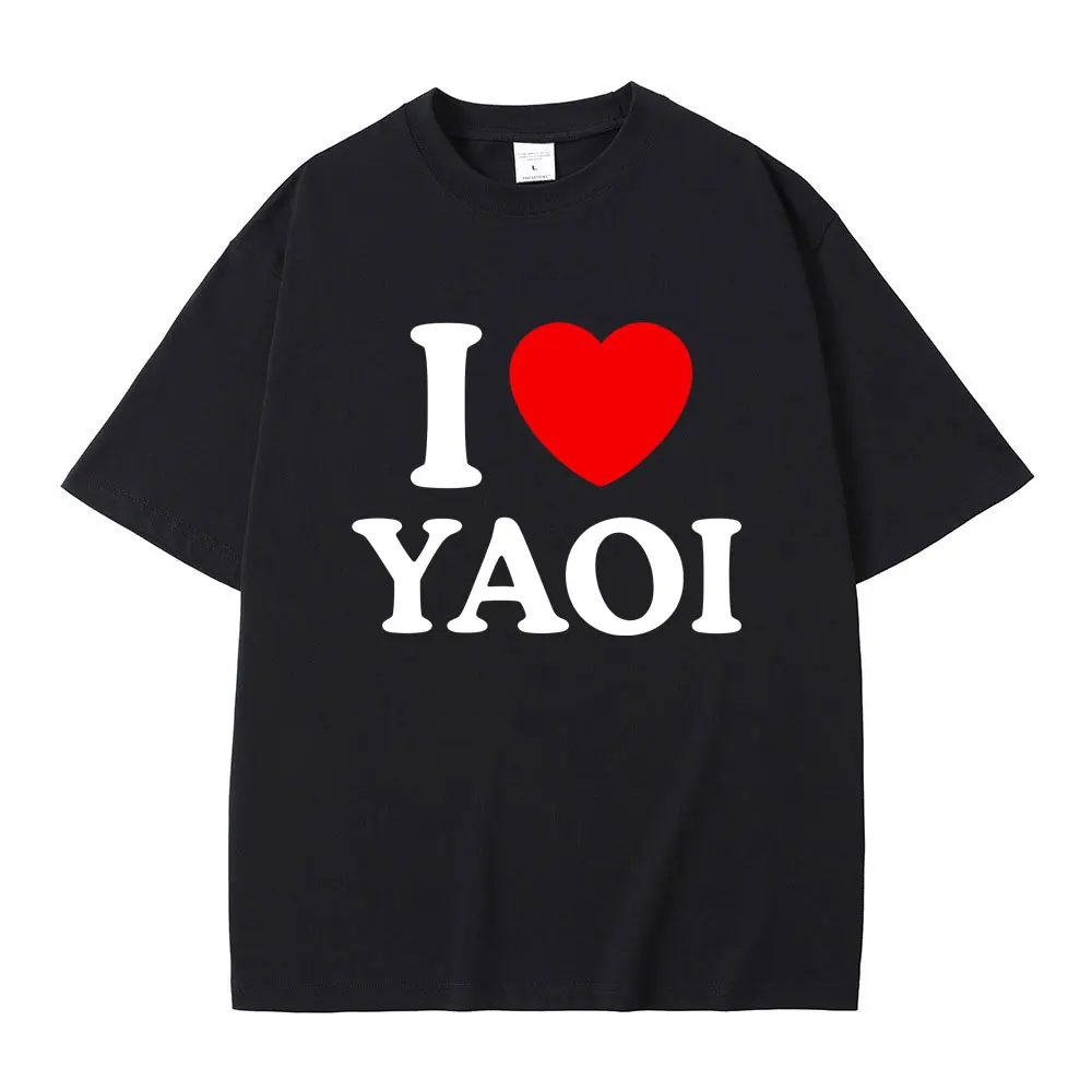 Funny I Love Yaoi Meme T-shirt Men Women Fashion Vintage Crewneck T-shirts Male Casual Cotton Oversized Short Sleeve T Shirts
Funny I Love Yaoi Meme T-shirt Men Women Fashion Vintage Crewneck T-shirts Male Casual Cotton Oversized Short Sleeve T Shirts