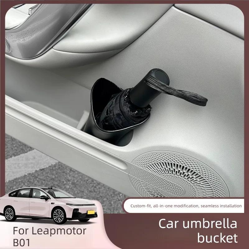 For Leapmotor B01 Car Umbrella Bucket, Waterproof, Stain-resistant, Durable Interior Modification Accessories
For Leapmotor B01 Car Umbrella Bucket, Waterproof, Stain-resistant, Durable Interior Modification Accessories