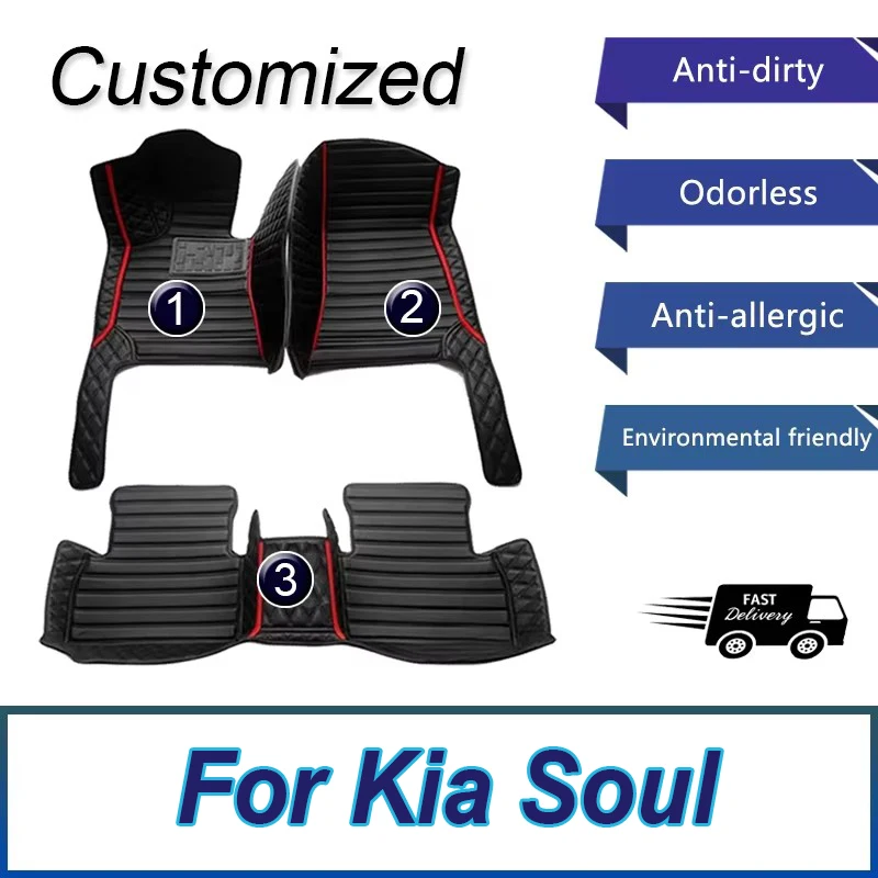 Car Floor Mats For Kia Soul 2010 2011 2012 2013 2014 2015 2016 2017 Custom Auto Foot Pads Carpet Cover Interior Accessories
Car Floor Mats For Kia Soul 2010 2011 2012 2013 2014 2015 2016 2017 Custom Auto Foot Pads Carpet Cover Interior Accessories