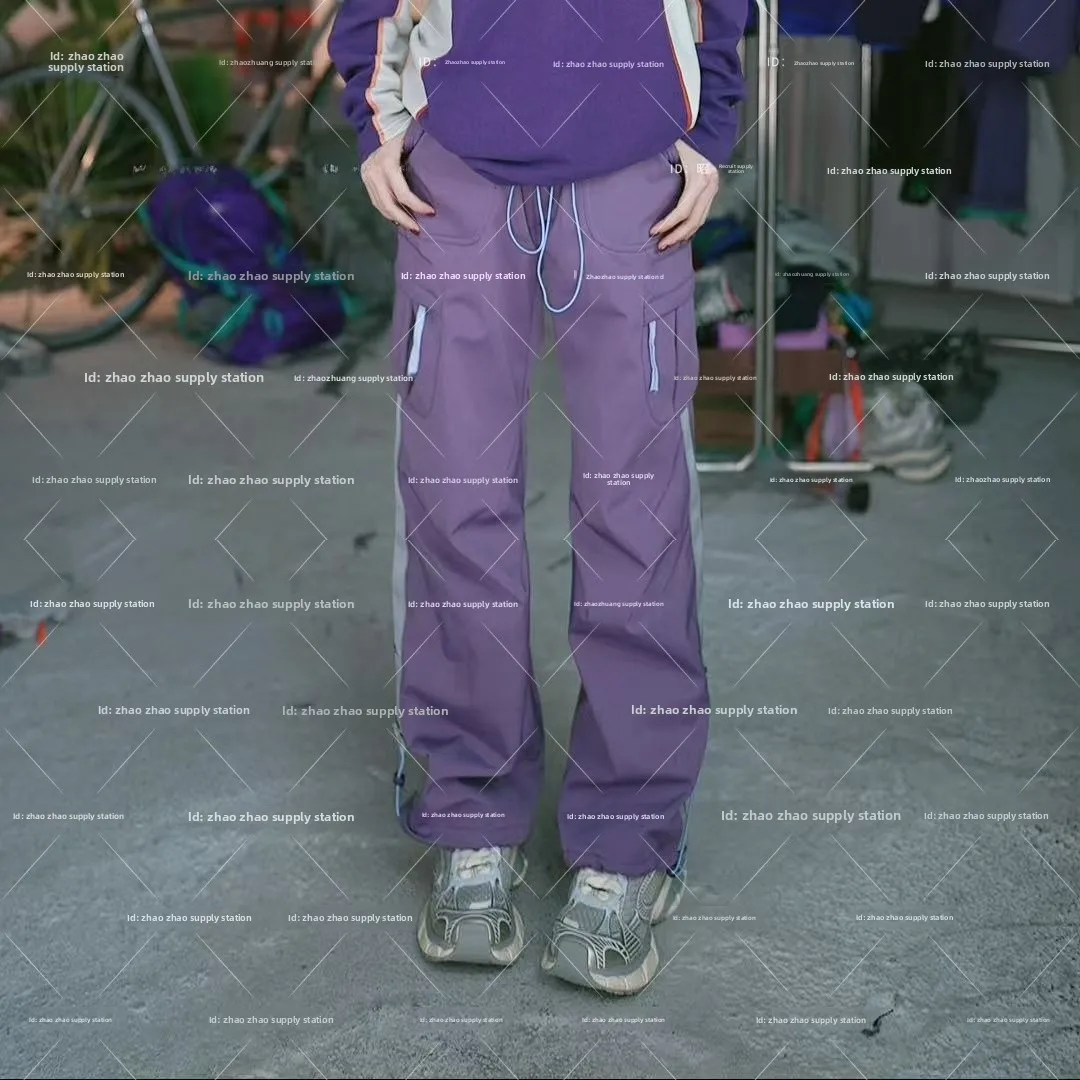 Утепленные повседневные женские брюки свободного кроя с множеством карманов для активного отдыха, модные прямые брюки из полиэстера для тепла
Утепленные повседневные женские брюки свободного кроя с множеством карманов для активного отдыха, модные прямые брюки из полиэстера для тепла