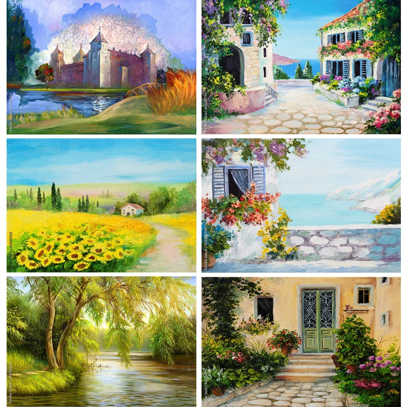 Vintage Oil Painting Scenery Photography Backdrops Portrait Photo Background For Photo Studio Props 2242 YH-03
Vintage Oil Painting Scenery Photography Backdrops Portrait Photo Background For Photo Studio Props 2242 YH-03