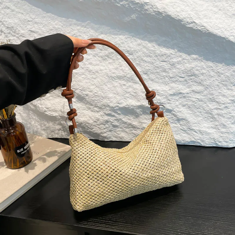 Handmade New Fashionable Vintage Tote Bag Straw Woven Bag Versatile Lightweight Shoulder Bag
Handmade New Fashionable Vintage Tote Bag Straw Woven Bag Versatile Lightweight Shoulder Bag