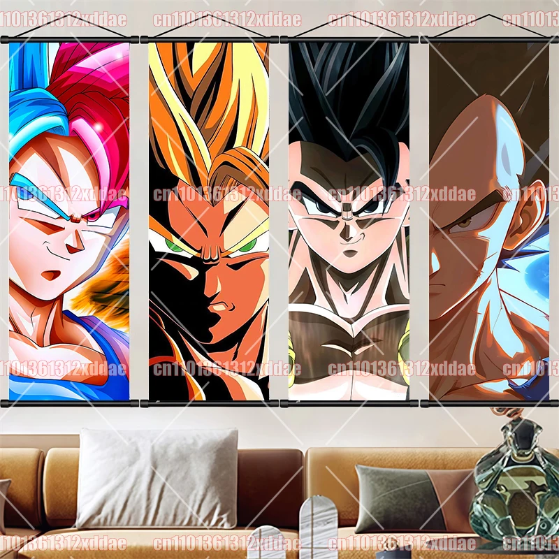 Dragon Ball Character Scroll Painting Goku Vegeta Art HD Poster Home Hanging Painting Graduation Gift for Friends and Classmates
Dragon Ball Character Scroll Painting Goku Vegeta Art HD Poster Home Hanging Painting Graduation Gift for Friends and Classmates