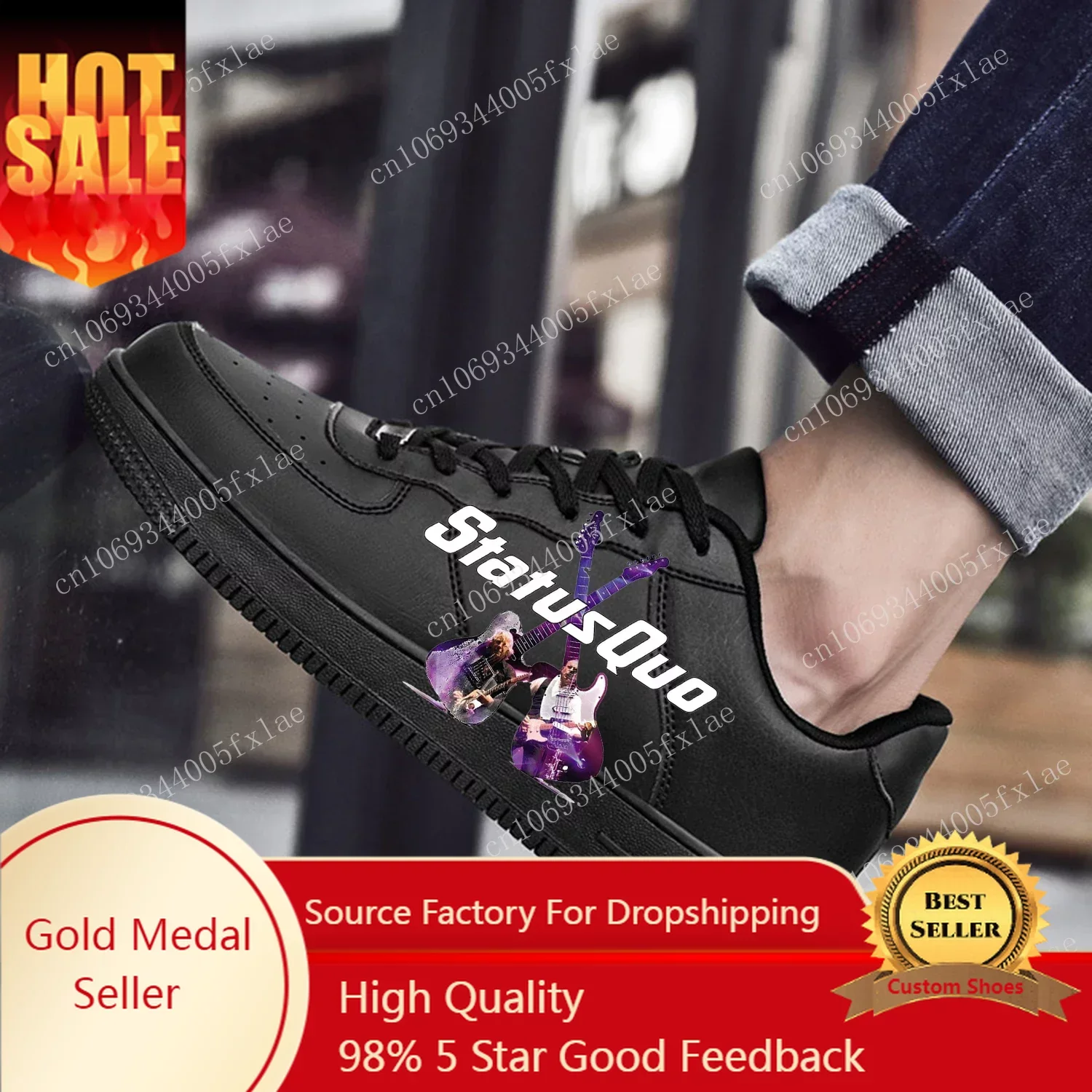 Status Quo AF Basketball Mens Womens Sports Running High Quality Flats Force Sneakers Lace Up Mesh Customized Made Shoe Black
Status Quo AF Basketball Mens Womens Sports Running High Quality Flats Force Sneakers Lace Up Mesh Customized Made Shoe Black