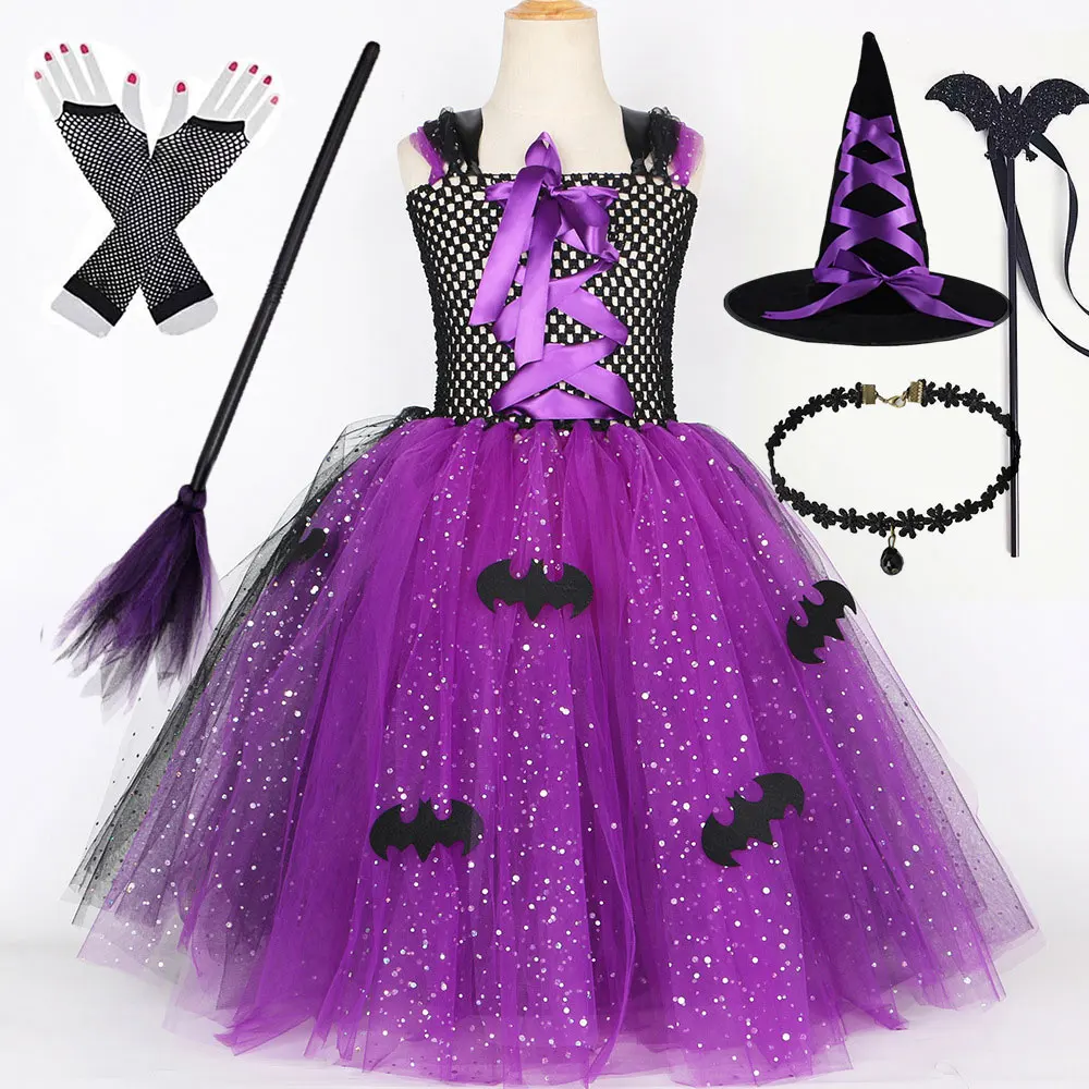 Girls Halloween 2024 Costume Bat Design Witch Cosplay Tutu Dress Kids Puffy Ball Gowm Evil Wizard Disguise 3 5 7 9 11Yrs Frocks
Girls Halloween 2024 Costume Bat Design Witch Cosplay Tutu Dress Kids Puffy Ball Gowm Evil Wizard Disguise 3 5 7 9 11Yrs Frocks
