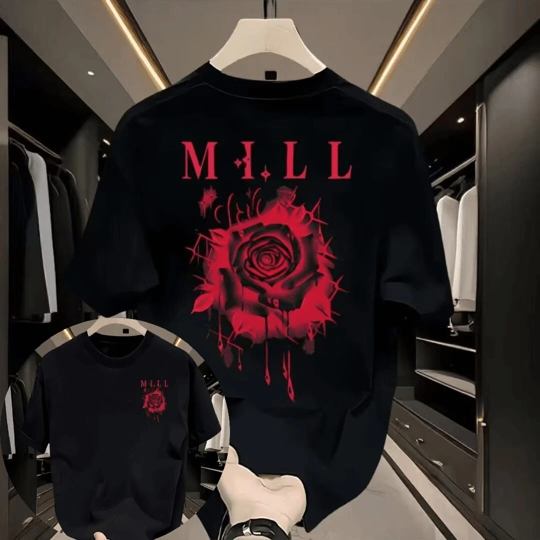 2026 New Vintage American Loose Rose Graphic Print Men's and Women's Short Sleeve Plus Size Loose Comfort Crew Neck Top
2026 New Vintage American Loose Rose Graphic Print Men's and Women's Short Sleeve Plus Size Loose Comfort Crew Neck Top