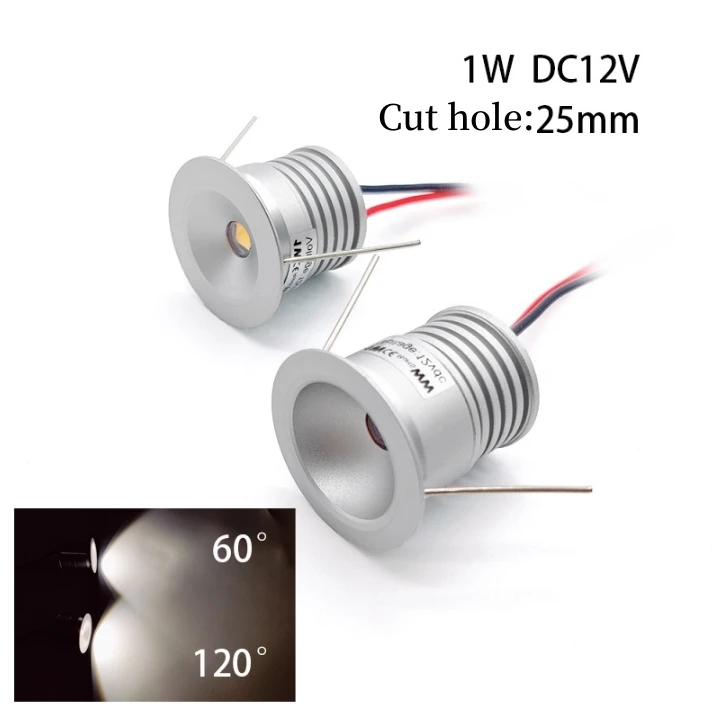 Mini LED Downlight IP65 Dimmable Spotlight 1W 12V Ceiling Lighting Recessed Bedroom Spot Light 25mm cutout Kitchen Cabinet Light
Mini LED Downlight IP65 Dimmable Spotlight 1W 12V Ceiling Lighting Recessed Bedroom Spot Light 25mm cutout Kitchen Cabinet Light